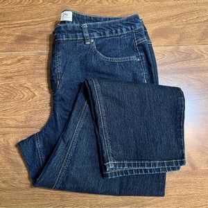 Classic Jeans Denim Stretch Crop Jeans plus size 20W